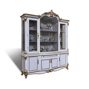Elegant White Dining Cabinet crafting recipe in Once Human