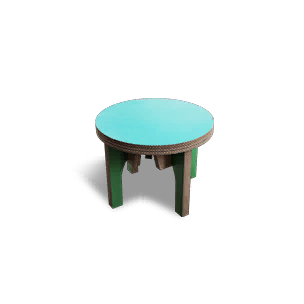 Colorful Corrugated Fiberboard Round Table crafting recipe in Once Human
