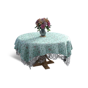 Floral Wooden Round Table crafting recipe in Once Human