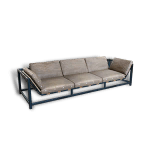 Industrial Leather Sofa - 3 Seater crafting recipe in Once Human