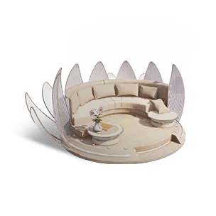 Whisper Curved Flower Nest crafting recipe in Once Human