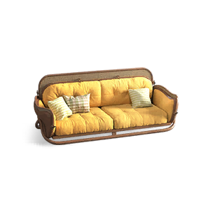 Warm Orange Sofa crafting recipe in Once Human