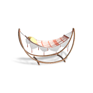 Freestanding Wood Hammock crafting recipe in Once Human
