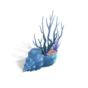 Blue Conch Coral Cluster crafting recipe in Once Human