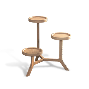 Three-Tiered Staggered Flower Stand crafting recipe in Once Human