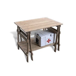 Small Double-Layer Wooden Shelf crafting recipe in Once Human