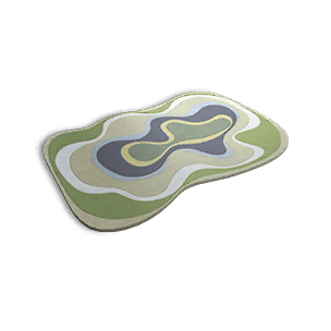 Jade Green Curve Carpet crafting recipe in Once Human