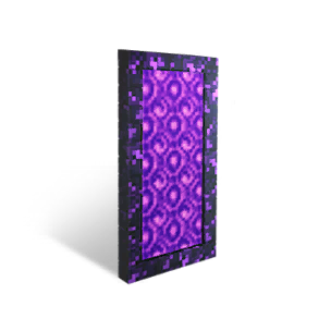 Upright Ruins Portal - Purple